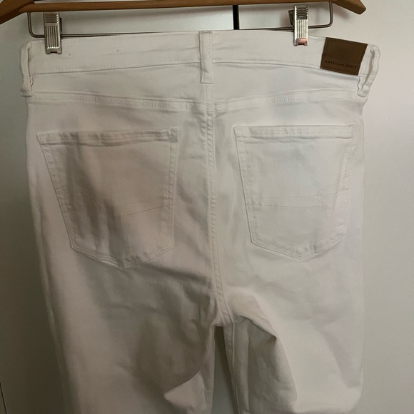 American eagle 14 xlong white skinny jean NWOT - Picture 2 of 6